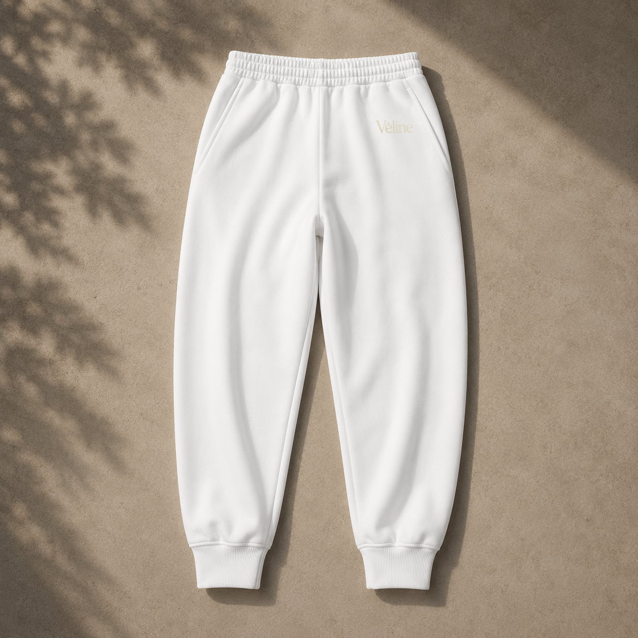 White Véline Baggy Joggers