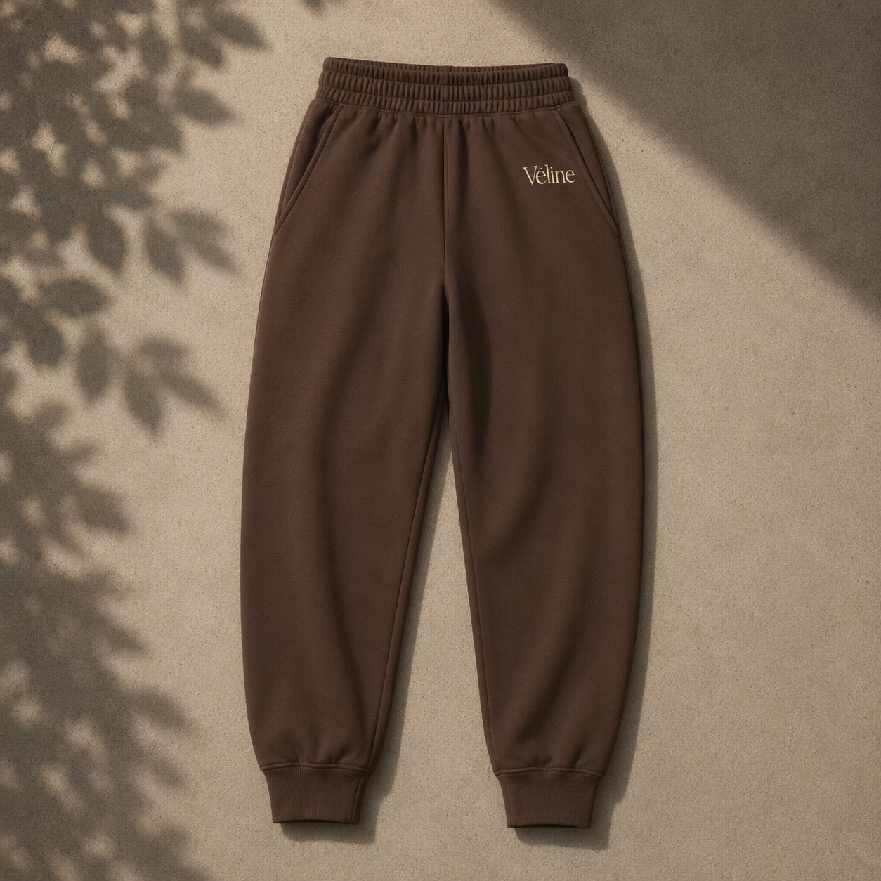 Brown Véline Baggy Joggers